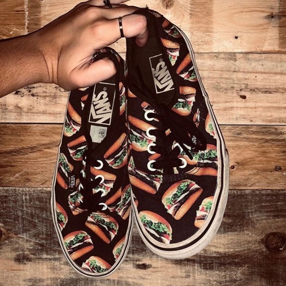 vans burger shoes
